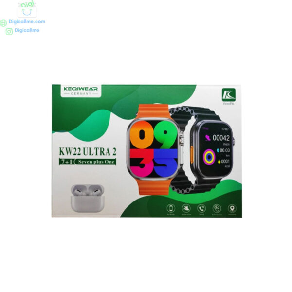 پک ساعت هوشمند مدل KW22 Ultra2